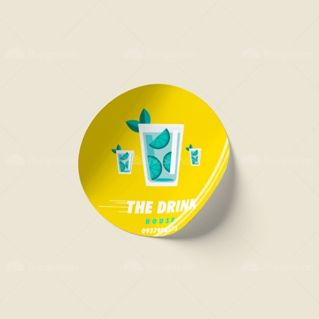 In tem nhãn mẫu M333